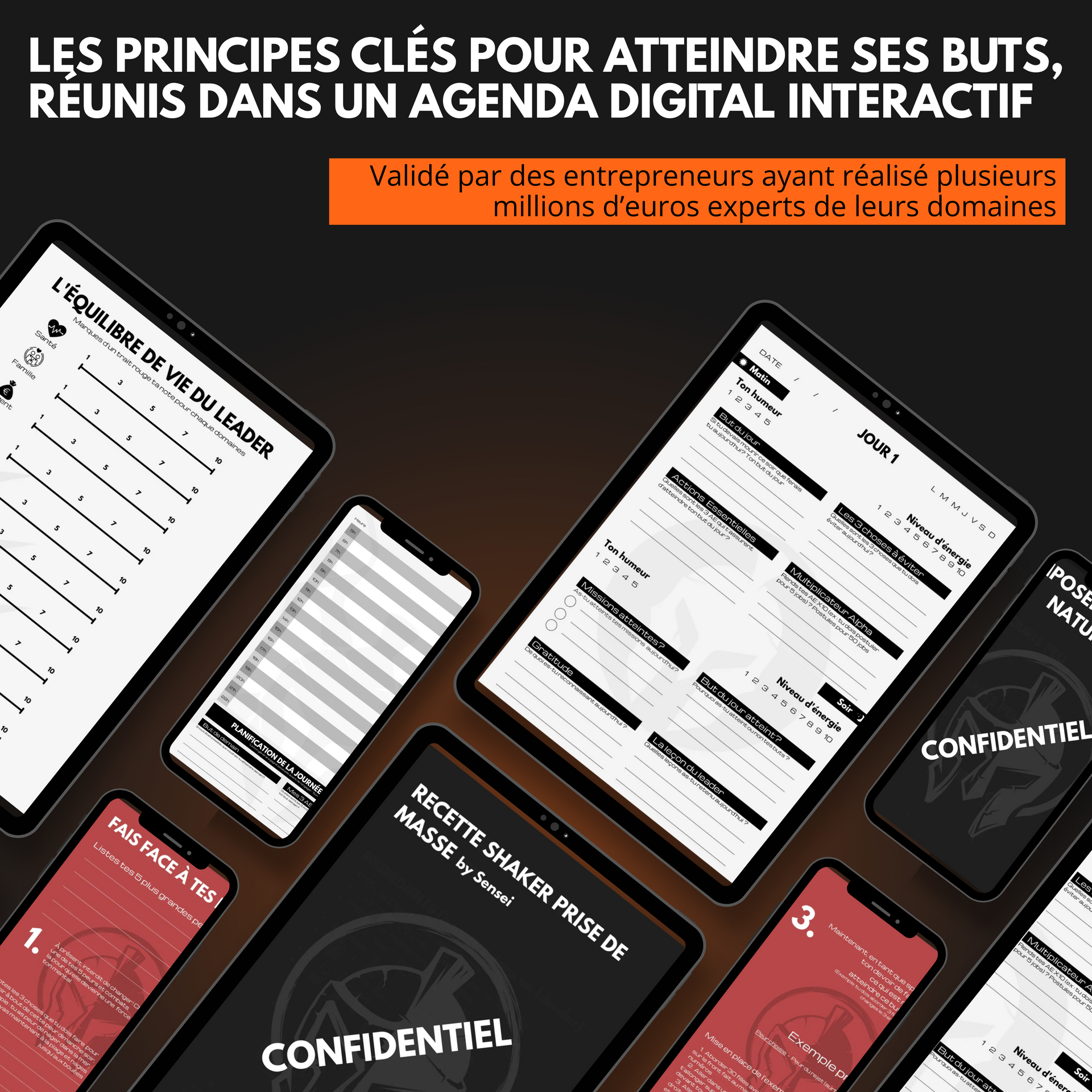 VERSION FONDATEUR (Édition limitée) | Agenda de métamorphose Redpill ...