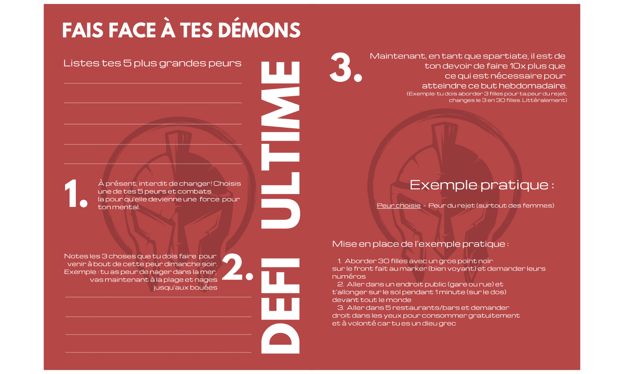 The Alpha's Code - 1er Agenda de productivité Redpill